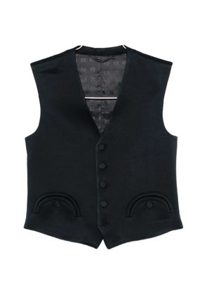 Blazé Milano pocket buttoned waistcoat - Blue