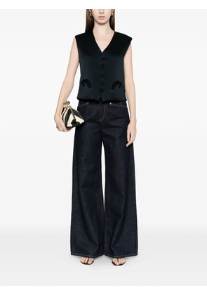 Blazé Milano pocket buttoned waistcoat - Blue