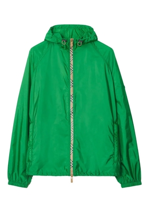 Burberry Vintage Check-trim jacket - Green