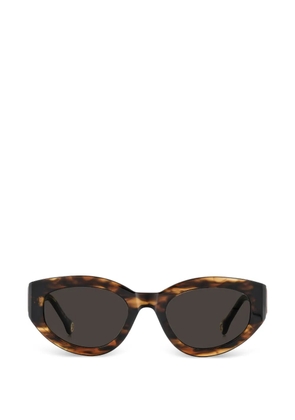 Carolina Herrera HER 0370/S cat eye-frame sunglasses - Brown