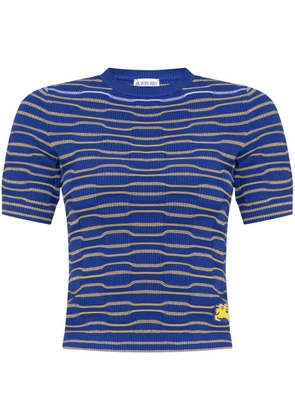 Burberry Sunflower Knight knitted top - Blue