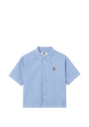 CHOCOOLATE short-sleeved striped shirt - Blue
