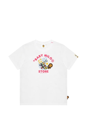 *BABY MILO® STORE BY *A BATHING APE® graphic-print T-shirt - White