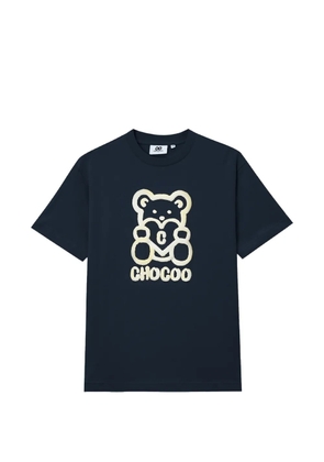 CHOCOOLATE bear-print T-shirt - Blue