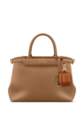 MAISON de SABRÉ leather AirPods 4 keyring case - Brown