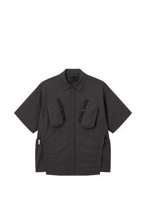 FIVE CM pocket-detail short-sleeve shirt - Grey