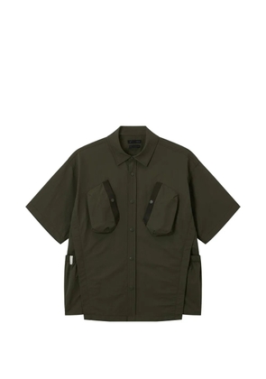 FIVE CM short-sleeve button shirt - Green