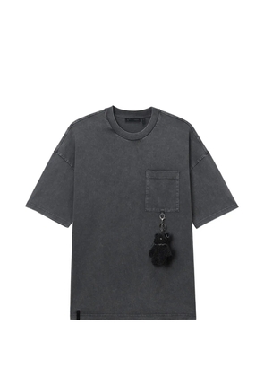 FIVE CM pocket-charm T-shirt - Grey