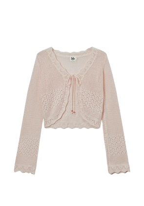 b+ab self-tie cardigan - Pink