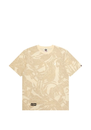 AAPE BY *A BATHING APE® camouflage-print T-shirt - Neutrals