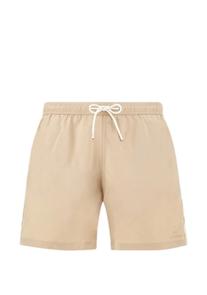 Paul & Shark logo embroidery swimwear - Neutrals