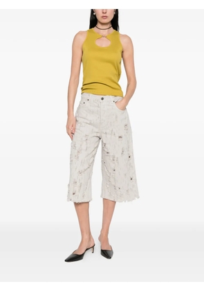 TWINSET sleeveless cut-out top - Green