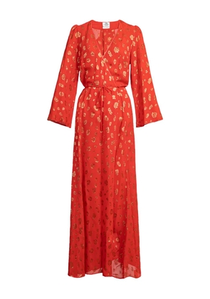 Forte Forte floral-print maxi dress - Red