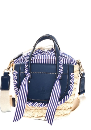 CUBA LAB baby Habanera Popeline bucket bag - Neutrals