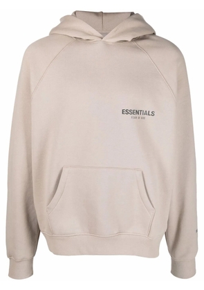 FEAR OF GOD ESSENTIALS logo-print hoodie - Neutrals