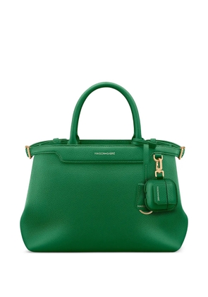 MAISON de SABRÉ leather AirPods 4 keyring case - Green