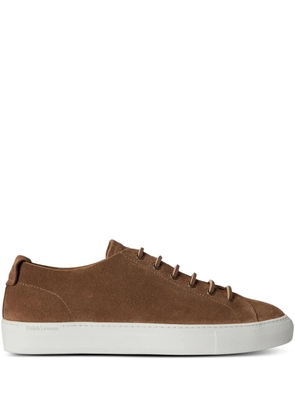 Polo Ralph Lauren lace-up sneakers - Brown