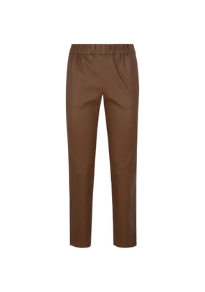 Enes elasticated trousers - Brown