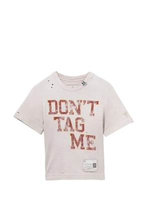 Maison MIHARA YASUHIRO printed T-shirt - Pink