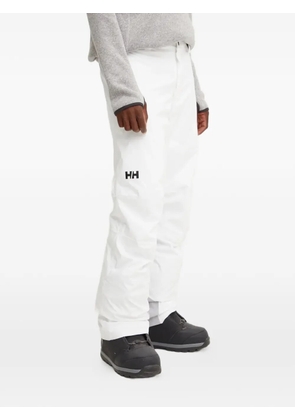 Helly Hansen logo-detail ski trousers - White