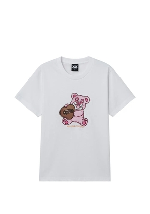 FINGERCROXX crew-neck T-shirt - White