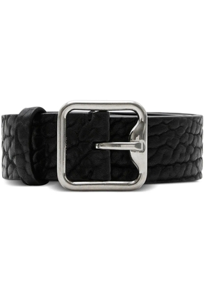 Burberry B-buckle leather belt - Black