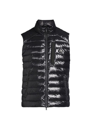 Moose Knuckles Shiny Atrium padded gilet - Black