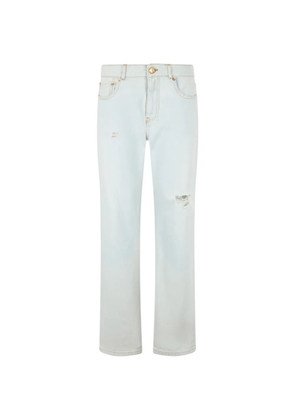 Roberto Cavalli distressed-detail jeans - Blue