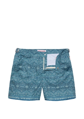 Orlebar Brown carnival patterned beachwear - Blue