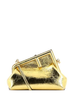 Fendi Pre-Owned First Bag Leather Small clutch bag - Gold