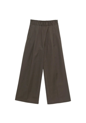 Semicouture elasticated trousers - Green