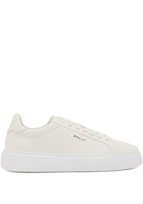 Bally Blayze logo leather sneakers - White