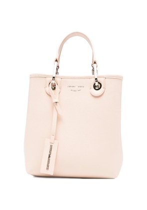 Emporio Armani logo-detail tote bag - Pink