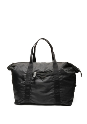 Prada Pre-Owned 2015 top zip fastening luggage - Black