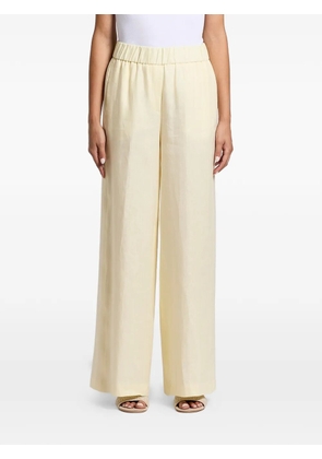 Peserico elasticated palazzo pants - Yellow
