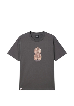 FINGERCROXX graphic-print T-shirt - Grey
