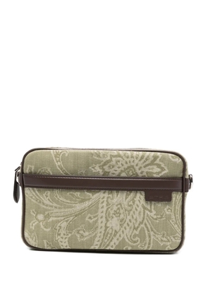 ETRO paisley messenger bag - Green
