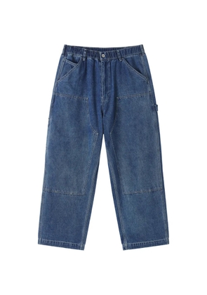 FINGERCROXX patched jeans - Blue
