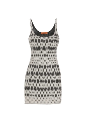 Missoni geometric-pattern dress - Grey