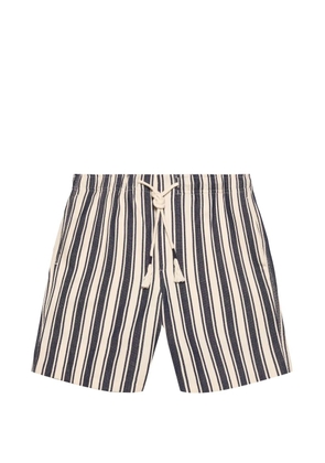 Orlebar Brown Alex striped shorts - Blue
