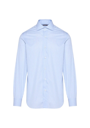 Barba striped shirt - Blue