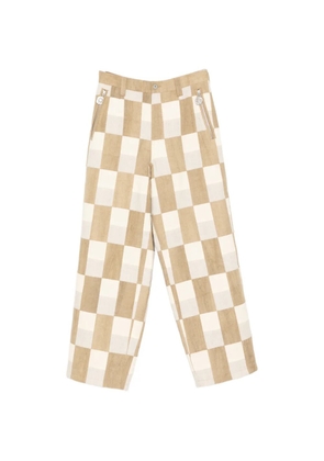 GARÇON BY GARÇON checked trousers - Neutrals