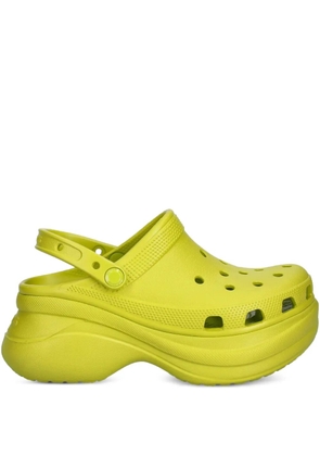 Crocs Platform perforated slides - Green