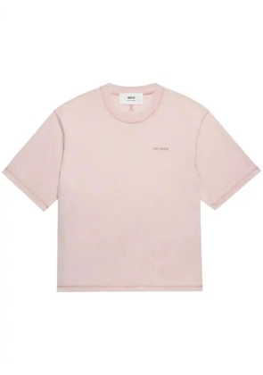 AMI Paris Fade Out T-shirt - Pink