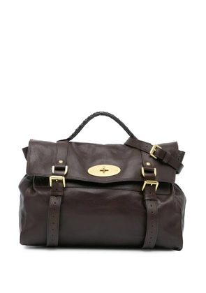 Mulberry Pre-Owned 2000-2015 Calfskin Alexa satchel - Brown