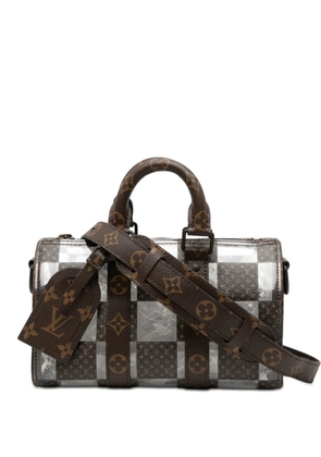 Louis Vuitton Pre-Owned 2021-2025 PVC and Monogram Chess Keepall Bandouliere 25 satchel - Brown
