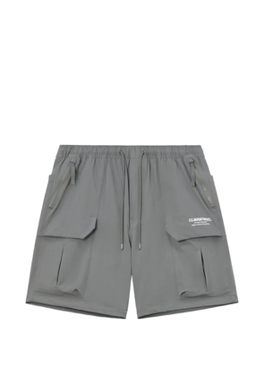 FINGERCROXX zip pocket shorts - Grey
