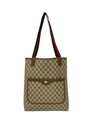 Gucci Pre-Owned 20th Century GG Supreme Web tote bag - Brown