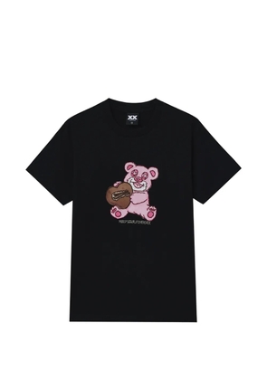 FINGERCROXX crew-neck T-shirt - Black