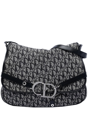 Christian Dior Pre-Owned 2004 Diorissimo Trotter Canvas Messenger Bag crossbody bag - Black